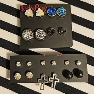 Bodyrage | Jewelry | Pairs Body Rage Earrings | Poshmark